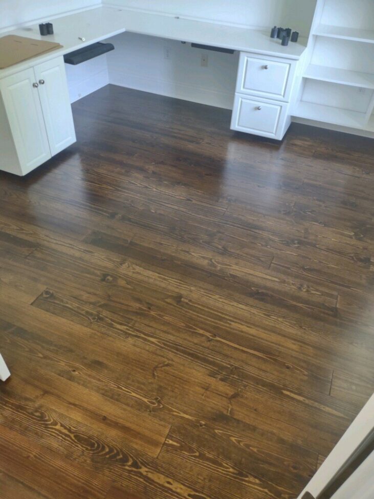Minwax provincial finish on southern pine from syp direct