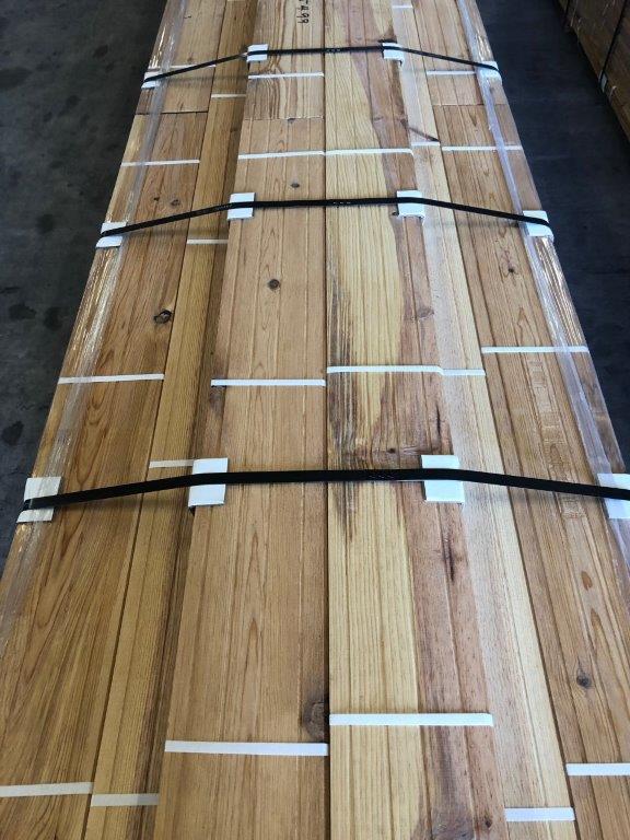 Shipping nationwide bundle of caribbean heart pine backside with grooves