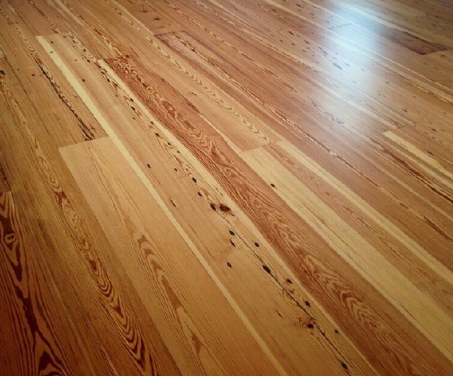 Guide to Pine - Do all Rustic Floors have knots? Rustic is relative term